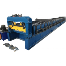 Steel vented roof deck roll forming machine